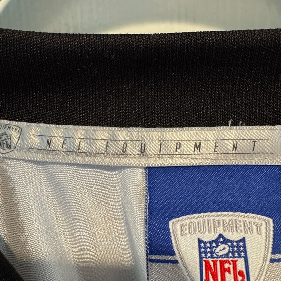 Mens NFL Reebok Carolina Panthers Steve Smith White Football Jersey Size XL - Picture 8 of 16